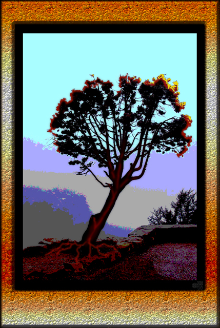 Maxfield Parrish tree