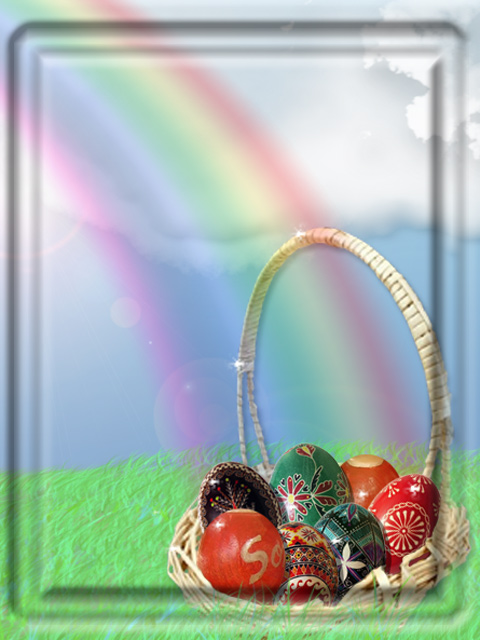 Rainbow Basket
