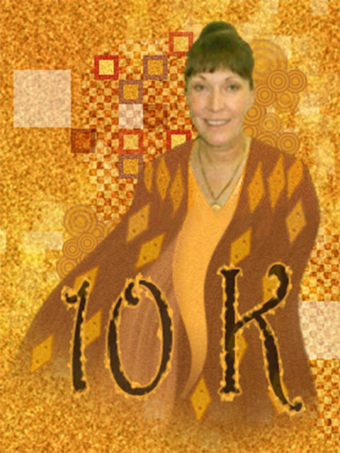 Wendy a la Klimt