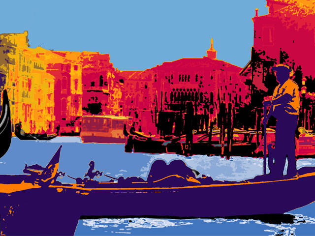 Gondolier colorized