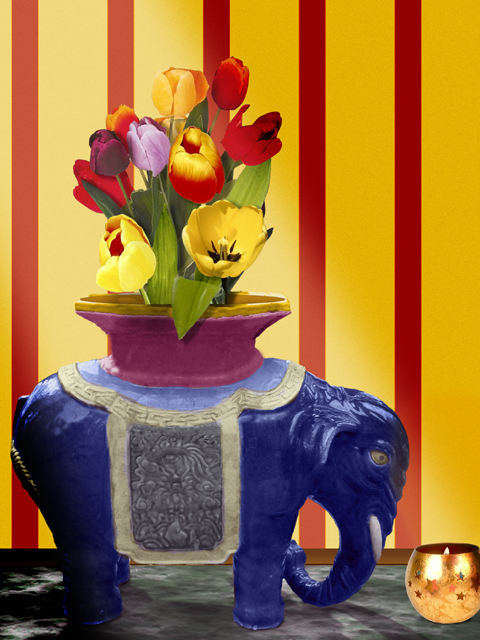 Elephant Vase