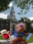 Nebbish as party animal